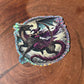 Sticker - Glitter Dragonsworn Huntress