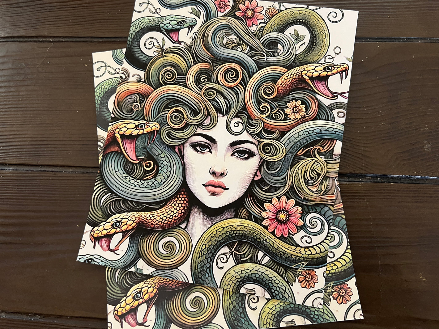Medusa In Bloom