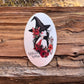 Sticker - Witchy Woman Floral Oval